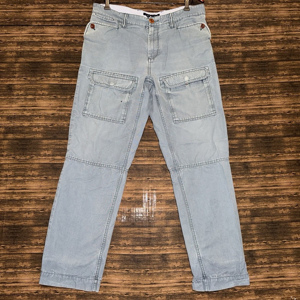 Tommy Hilfiger Cargo Utility Pants Custom Fit Men's Size 34/32